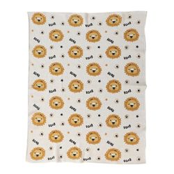 Frazada de Algodón Leones Beige 80X100 Cm - Koala Baby