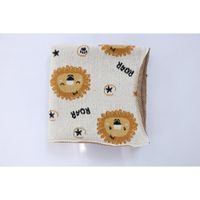 Frazada de Algodón Leones Beige 80X100 Cm - Koala Baby