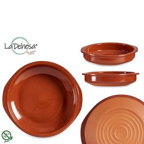 Cazuela De Cerámica Redonda 20 Cm