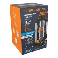 Aspiradora De Acero Para Seco Y Mojado 16 Gal - Truper