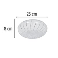 Plafón De Techo Redondo Luz Cálida 15 W - Volteck