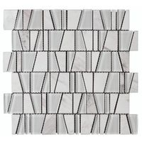 Mosaico Pietra Cristal Geometry Mix 30x30 Cm - Interceramic
