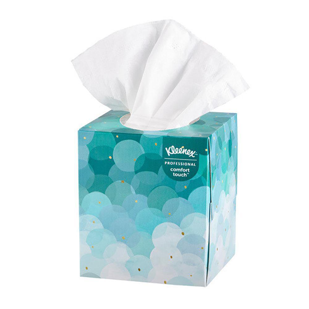 Pañuelos Faciales Kleenex Comfort Touch, Caja de 36 Piezas