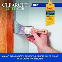 Brocha Angulo Ultra Rígido Clearcut Elite Cub 2 Plg - Purdy