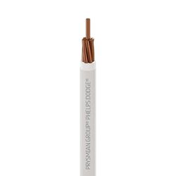 Cable De Cobre Blanco Ecoplus THWN 4 Awg - Phelps Dodge