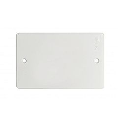 Tapadera Rectangular De Pvc Blanco 4 X 2 Plg