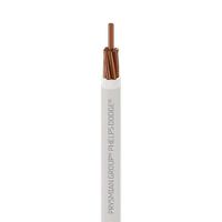 Cable De Cobre Blanco Ecoplus THWN 2 Awg - Phelps Dodge