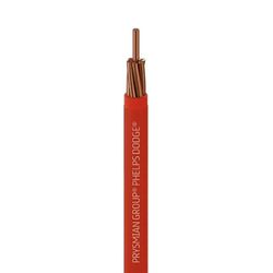 Cable De Cobre Rojo Ecoplus THWN 4 Awg - Phelps Dodge