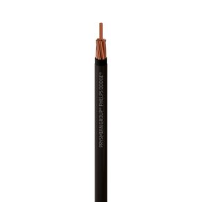 Cable De Cobre Negro Ecoplus THWN 6 Awg - Phelps Dodge