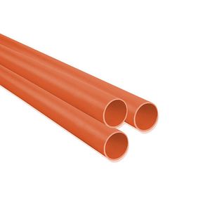 Tubo Pvc Naranja 1 Plg - Durman Esquivel