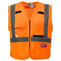 Chaleco De Seguridad Reflectante Cintas Dobles L/Xl - Milwaukee Electric