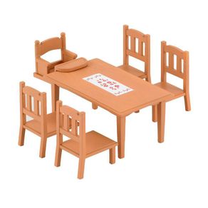 Set De Juego De Comedor Mesa y Sillas - Sylvanian Families