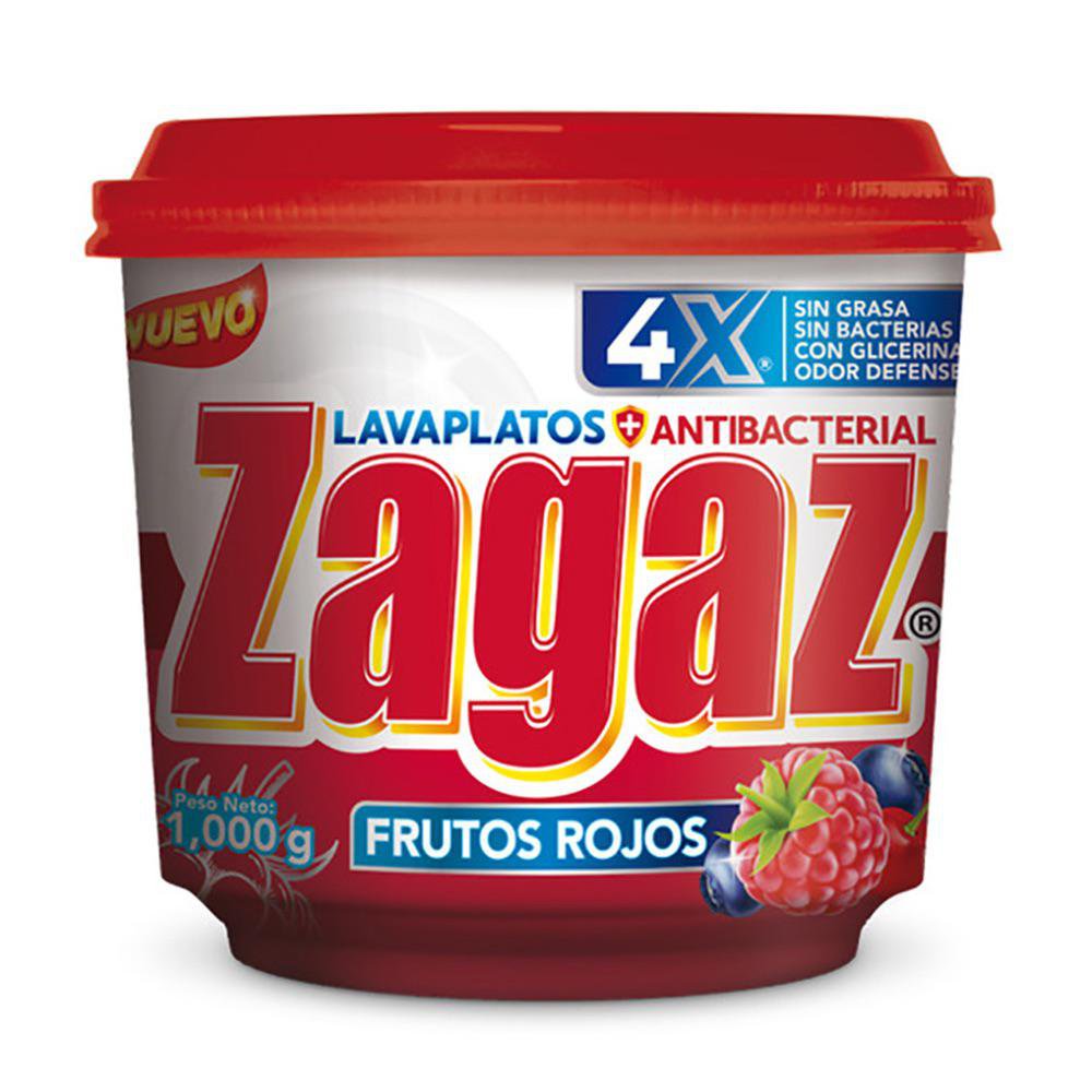Lavaplatos en Crema Antibacterial Aroma Frutos Rojos 1 Kg