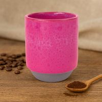 Pocillo De Cerámica Alto Rosado - Niu Haus