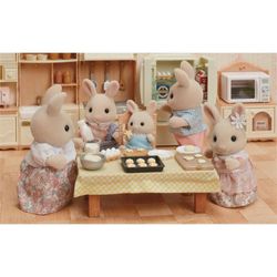 Set Familia De Conejos De Leche - Sylvanian Families