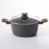 Olla Antiadherente Amberg 2.5 L Con Tapa De Vidrio - Oster