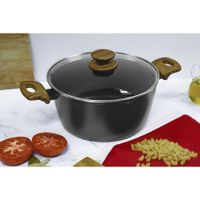 Olla Antiadherente Amberg 2.5 L Con Tapa De Vidrio - Oster