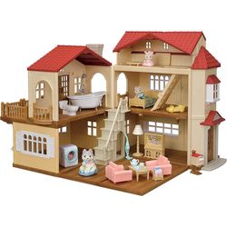 Casa Red Roof Country Home Con Luces - Sylvanian Families