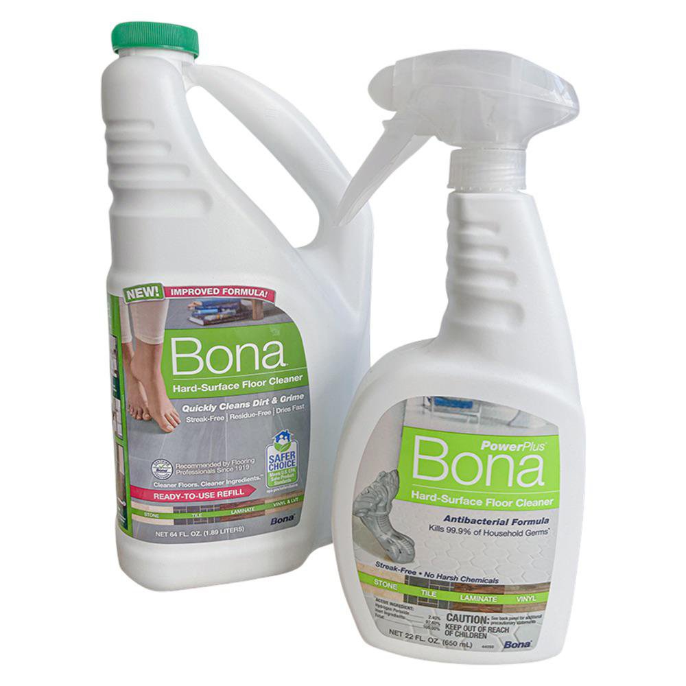 Combo Limpiador Antibacterial para Pisos 64 oz + Atomizador