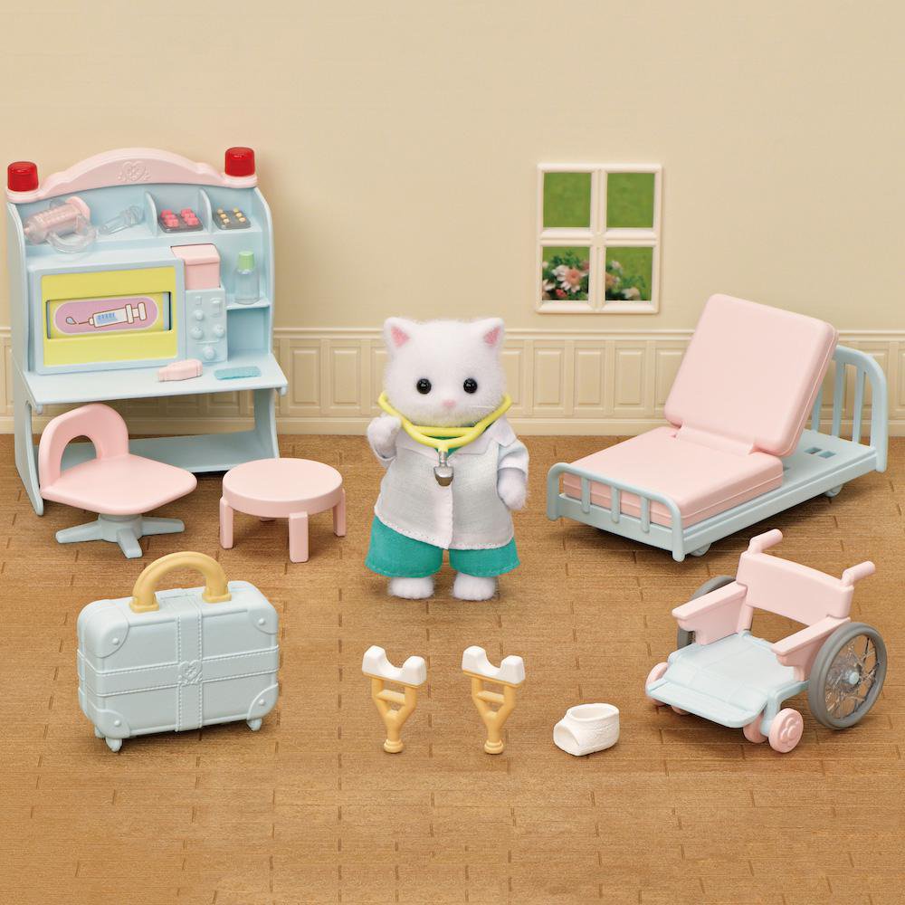 Sylvanian Families Set Doctor de la Aldea con Accesorios
