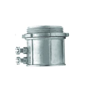 Conector Recto De Metal 1 Plg