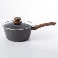 Cacerola Antiadherente Amberg 4.5 L Con Tapa De Vidrio  - Oster