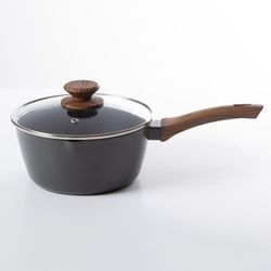 Cacerola Antiadherente Amberg 4.5 L Con Tapa De Vidrio  - Oster