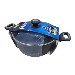 Olla Antiadherente Bastone 5.3 L Con Tapa de Vidrio  - Oster