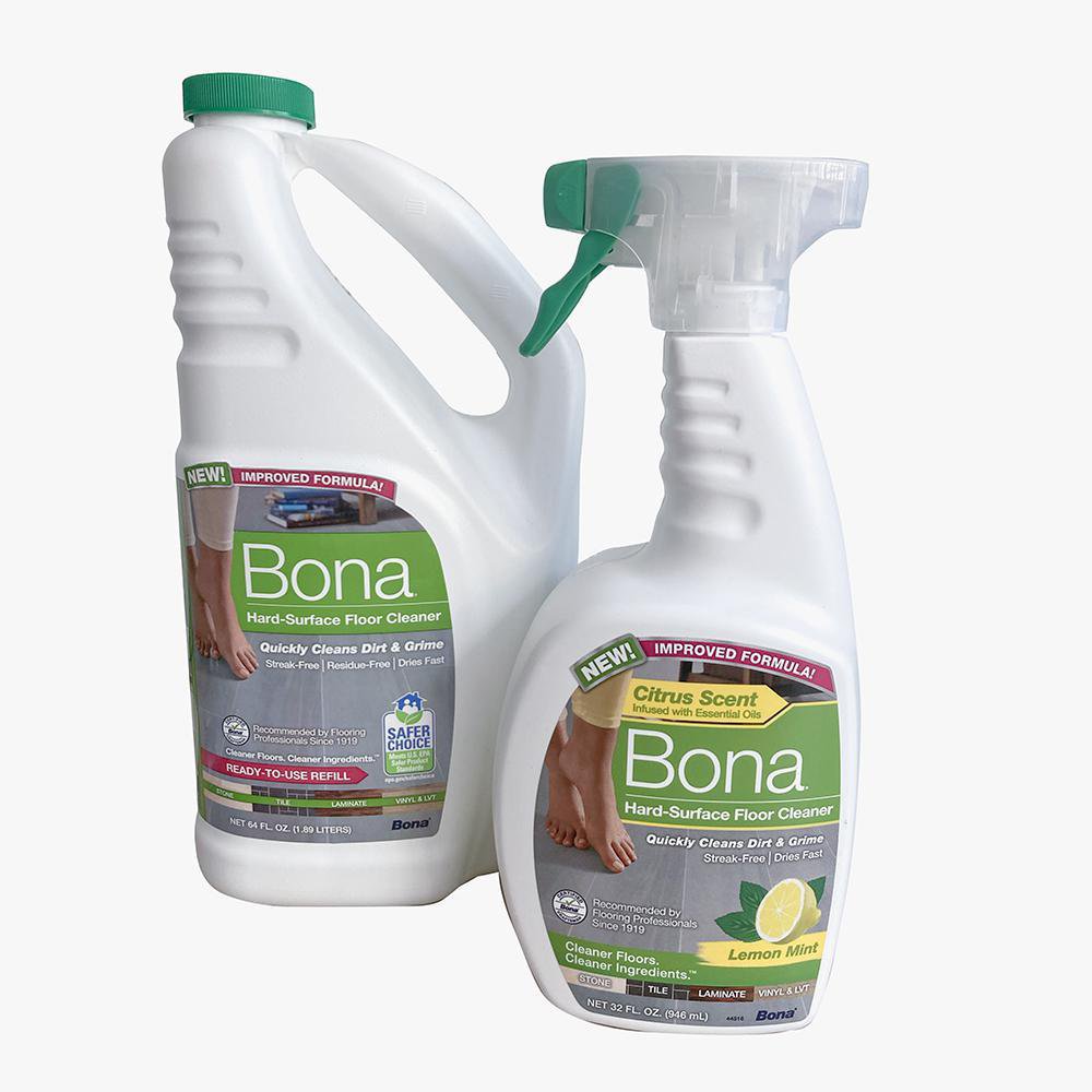 Set de 2 Limpiadores para Piso Cítrico Botella + Atomizador
