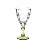 Copa De Vidrio Verde Para Vino 275 Ml