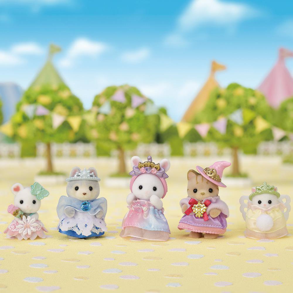 Set de Juego Sylvanian Families Princesa Real de 11 Piezas Set de Princesa Real