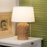 Lámpara De Mesa Moderna 1 Luz 40 W