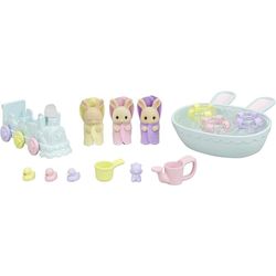 Set De Baño Los Trillizos Conejos De Leche - Sylvanian Families