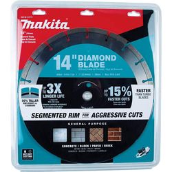 Disco Segmentado Diamantado Para Sierra Circular 14 Plg - Makita