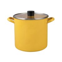 Olla Recta Alta Praktica 7.5 L Amarilla - Cinsa