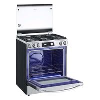 Estufa A Gas Cromo 30 Plg 5.8 Pies - Lg