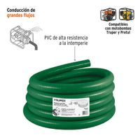 Manguera Rígida De Succión Para Motobomba 3 Plg 30 M - Truper