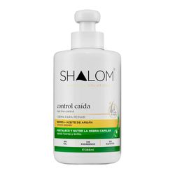Crema Para Peinar Control Caida Berro + Arg - Shalom