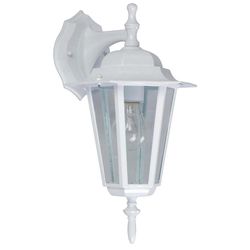 Farol Para Pared Exterior Blanco De 1 Luz 100 W - Zlumini