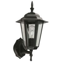 Farol Para Pared Exterior Negro 1 Luz 100 W - Zlumini