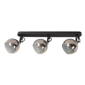 Lámpara Reflectora Para Techo Negra De 3 Luces 40 W - Zlumini
