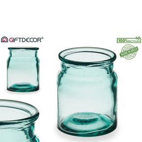 Jarrón De Vidrio Reciclado Puchades 14 Cm