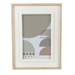 Marco Para Foto Madera Natural 4x6 Plg - Concepts
