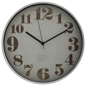 Reloj De Pared Blanco 35.5x5x35.5 Cm - Concepts