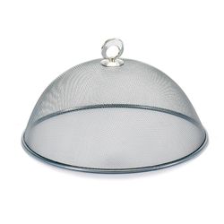 Protector De Alimentos Rejilla Plateado 30 Cm
