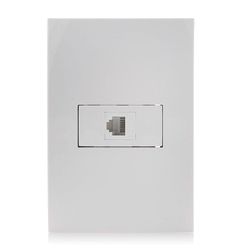 Tomacorriente Rj11 Completo Oslo Blanco - Volteck