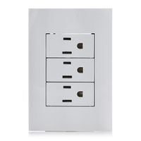 Tomacorriente Triple Blanco - Volteck