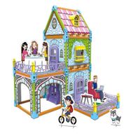 Casa Armable Con Jardín 124 Pzas - Koala Kids