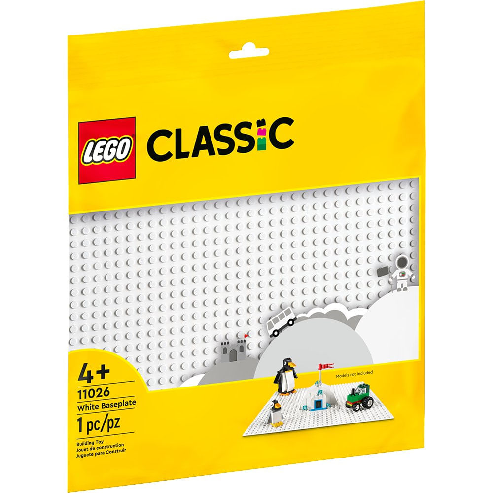 LEGO Classic Base Blanca #11026 de 1 Pieza