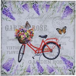 Cuadro Decorativo Bibicleta Roja 80x3x80 Cm - Concepts